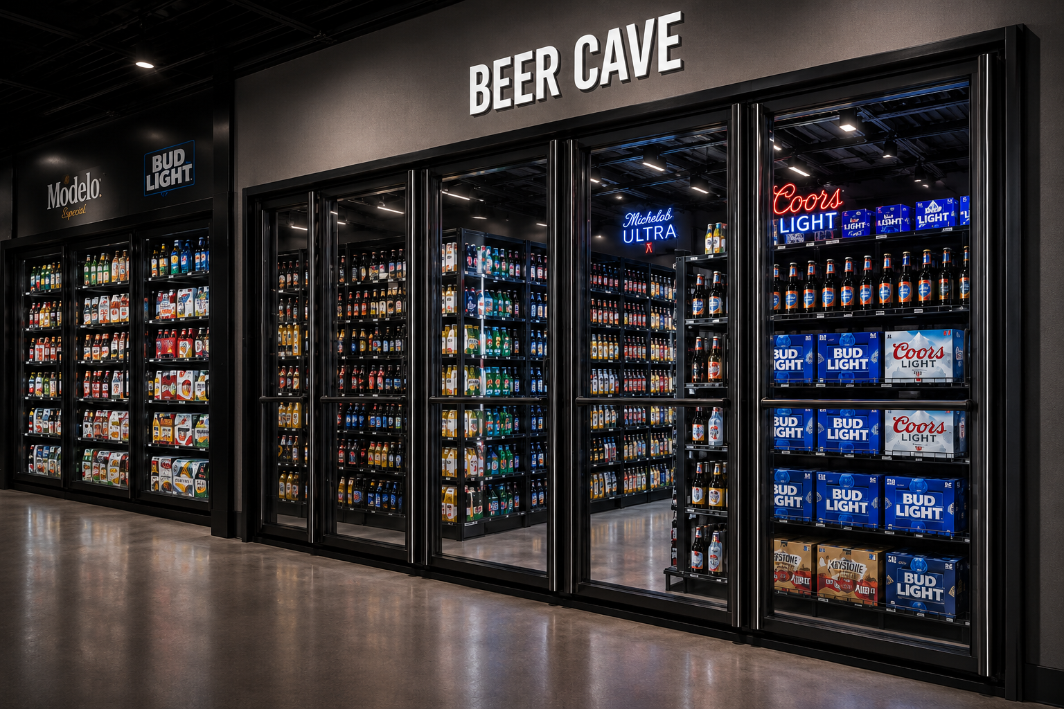 Beer Cave Doors