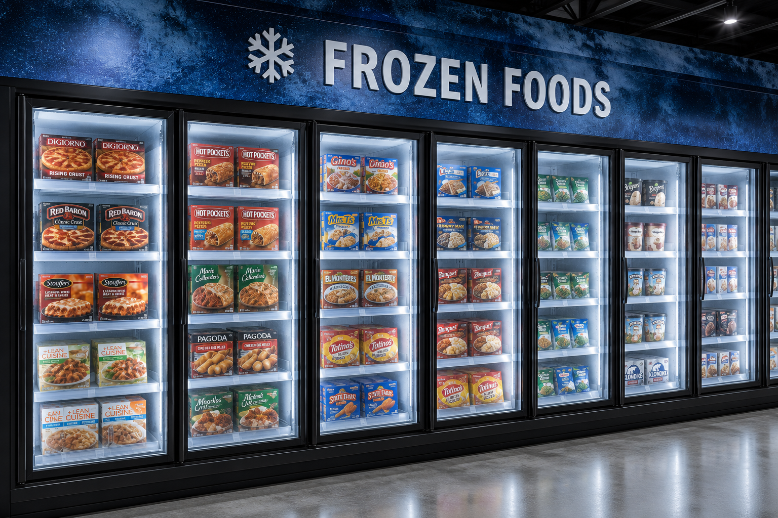 Freezer Glass Doors